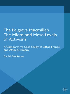 cover image of The Micro and Meso Levels of Activism